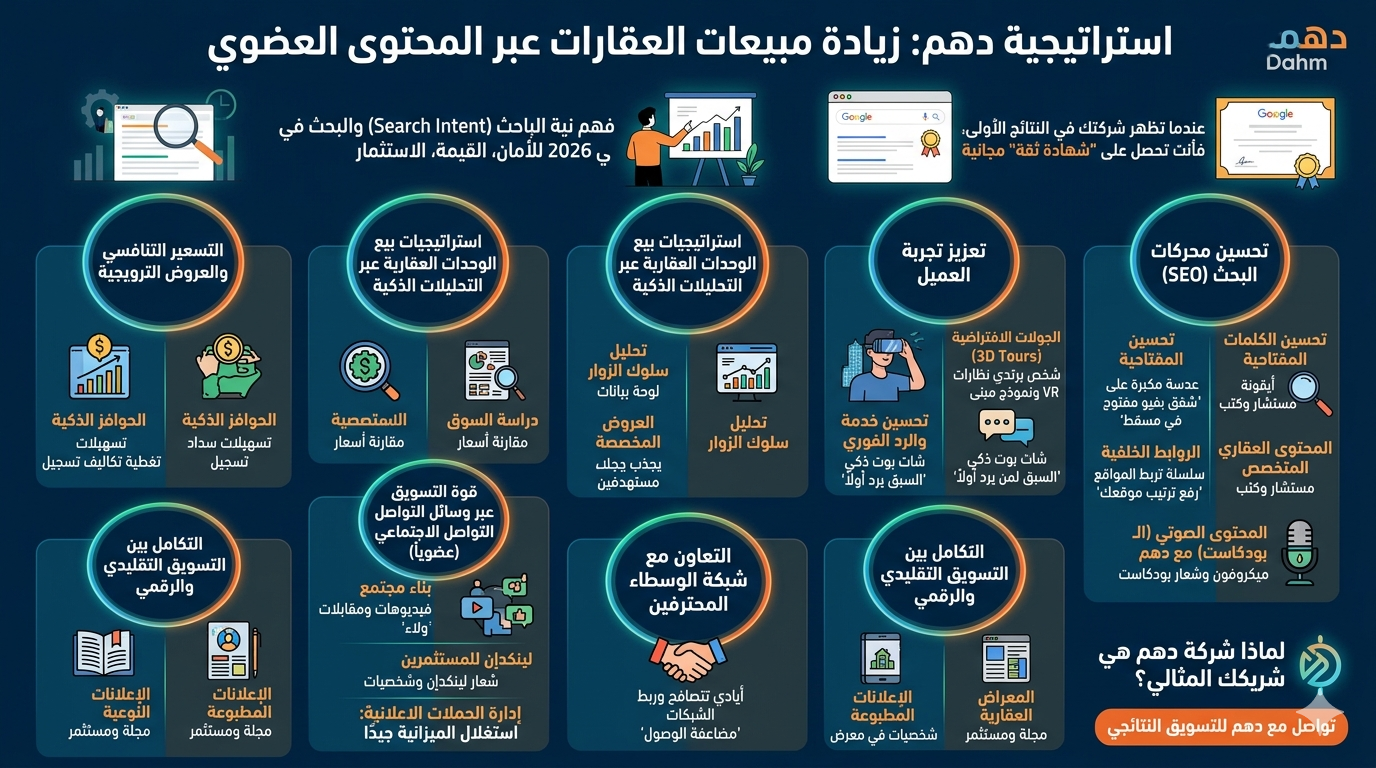  زيادة مبيعات العقارات