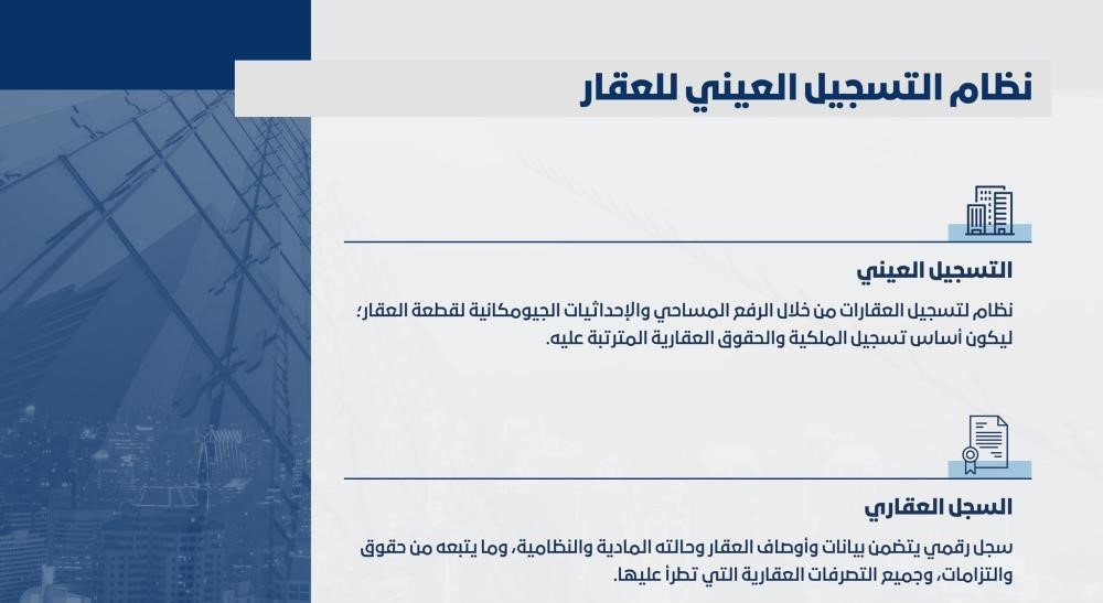  التسجيل العيني للعقار في سلطنة عمان 